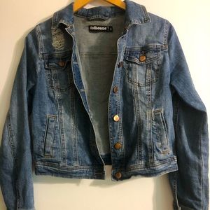 Dollhouse Jean jacket lightly distressed